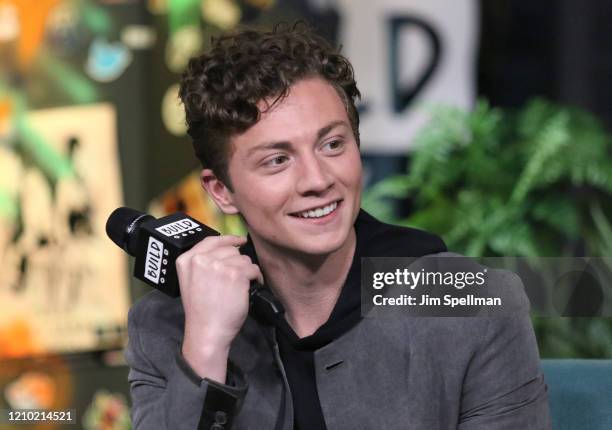 Actor Richard Ellis attends the Build Series to discuss "I Am Not Okay with This" at Build Studio on March 03, 2020 in New York City.