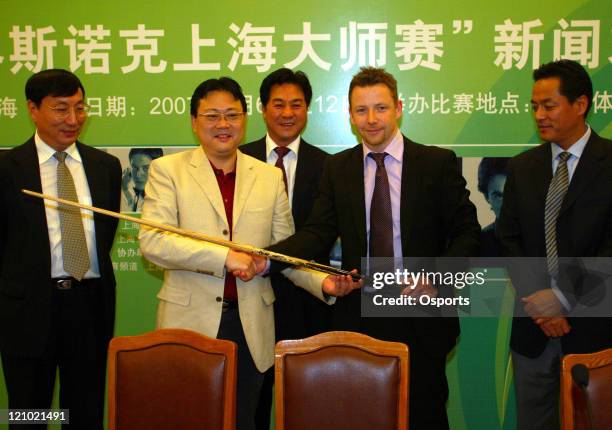 Shanghai is authorized to hold World Snooker - Shanghai Masters games for 5 consecutive years. 2007 World Snooker - Shanghai Masters will be held...