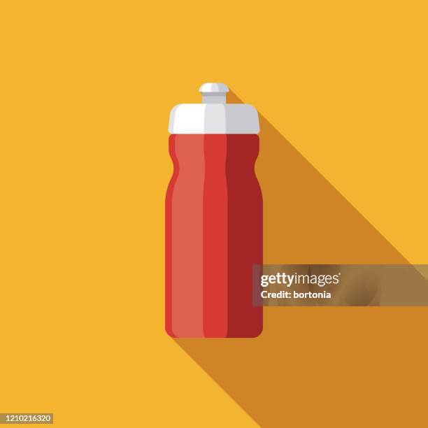 refillable water bottle zero waste icon - refill stock illustrations