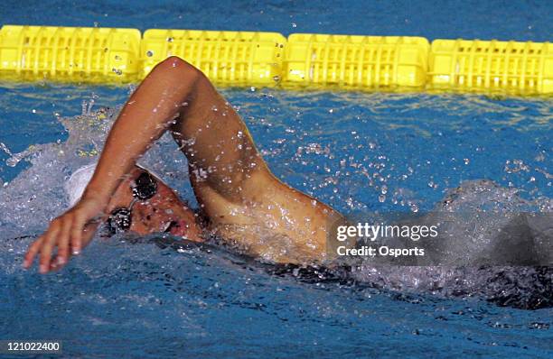 Mar 25 Melbourne, Australia, Laure Manaudou of France competes during the women's 400m Freestyle preliminary event during the XII FINA World...