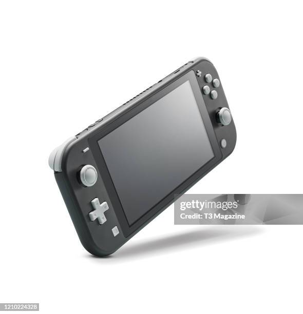 Nintendo Switch Lite handheld video game console, taken on October 1, 2019.