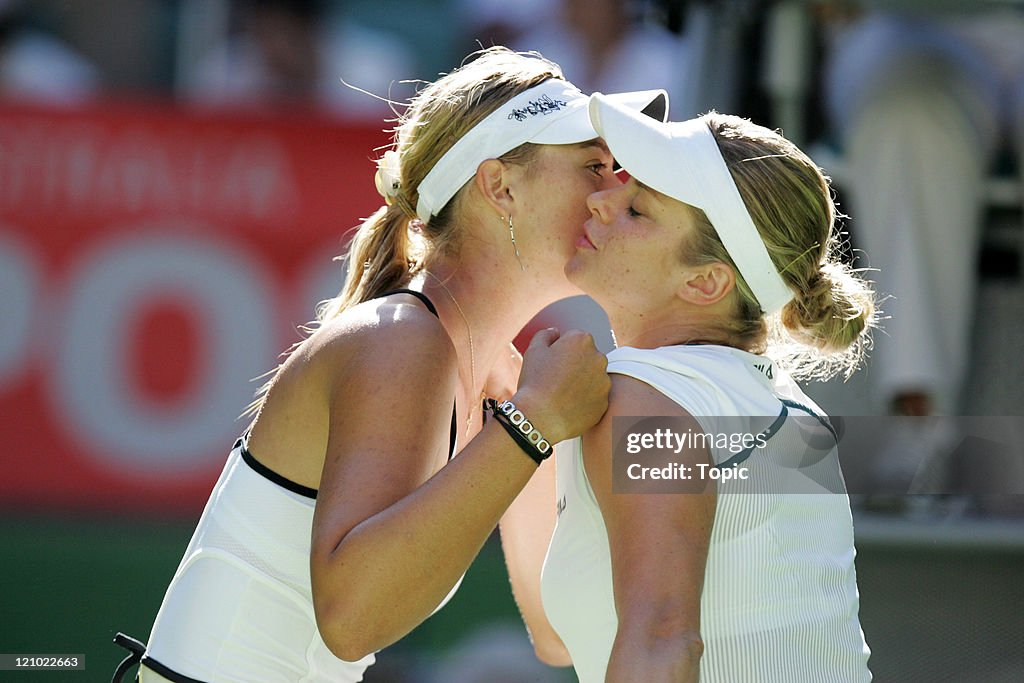 2007 Australian Open - Women's Singles - Semifinal - Maria Sharapova vs Kim Clijsters