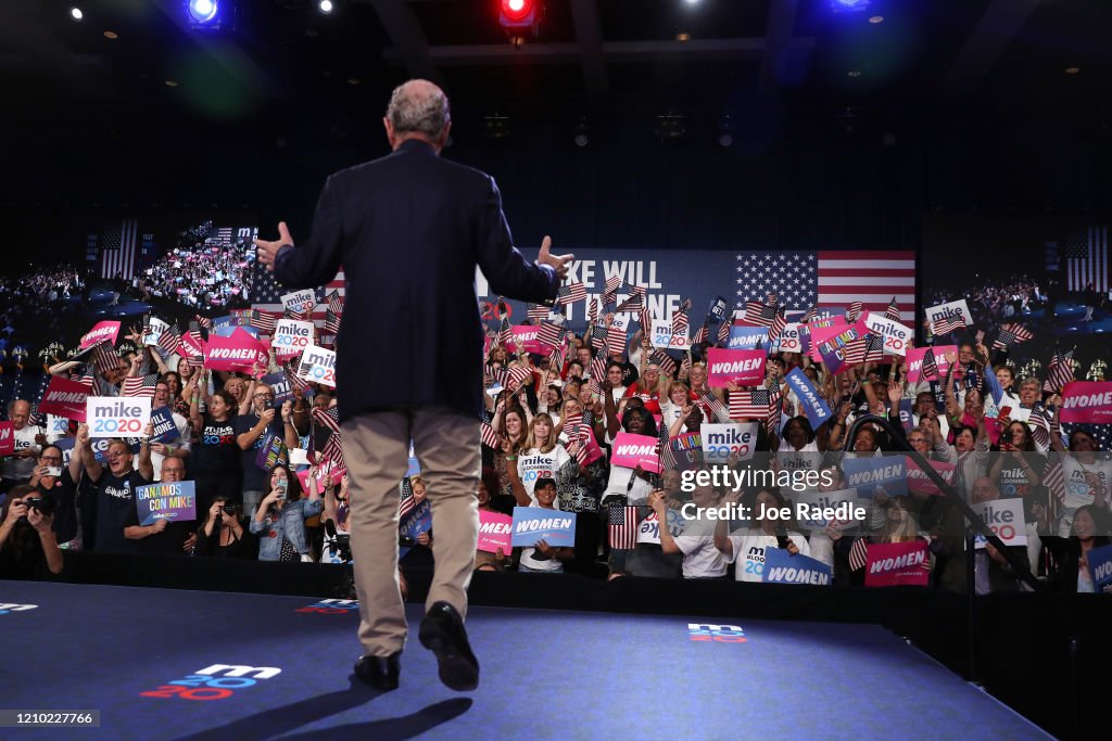 Presidential Candidate Mike Bloomberg Holds Super Tuesday Event In West Palm Beach, FL