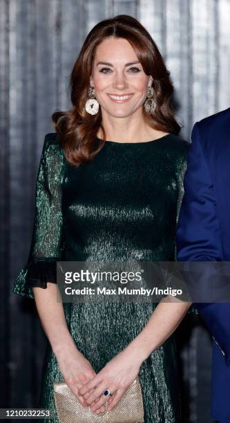 Catherine, Duchess of Cambridge attends a reception hosted by the British Ambassador to Ireland at the Guinness Storehouse"u2019s Gravity Bar on...