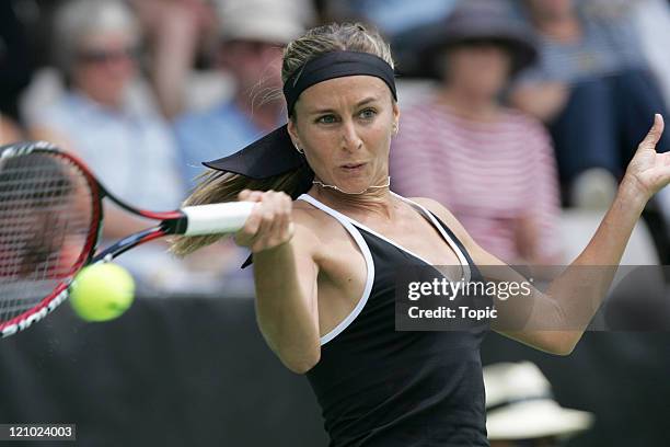 Gisela Dulko at the 2007 ASB Classic in Auckland, New Zealand on January 1, 2007.