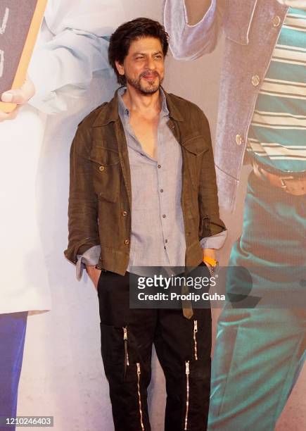 Shahrukh Khan attends the film screening "Kaamyaab" on March 03, 2020 in Mumbai, India.