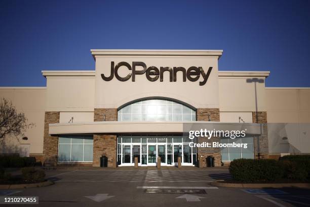 Closed JC Penney Co. Store stands in Mt. Juliet, Tennessee, U.S., on Thursday, April 16, 2020. J.C. Penney is skipping an interest payment, putting...