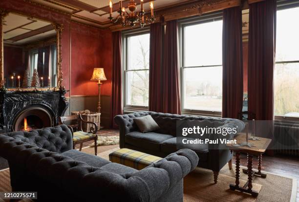 grand drawing room interior - salisbury inglaterra imagens e fotografias de stock