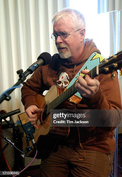 Bruce Cockburn during Bruce Cockburn Performs Live at KBCO Studio C - November 11, 2003 at KBCO Studio C in Boulder, Colorado, United States.