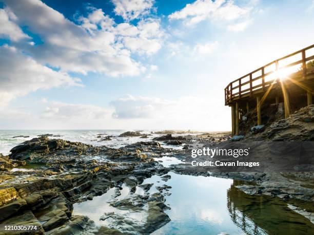 calahonda beach in mijas, malaga, spain - geología stock-fotos und bilder