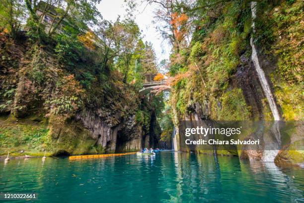 the takachiho gorge - miyazaki prefecture stock pictures, royalty-free photos & images