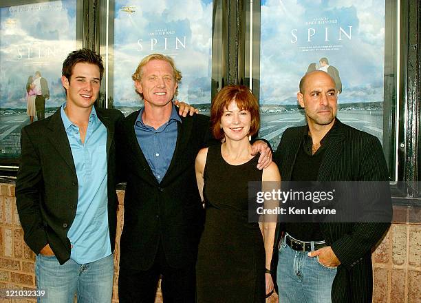 Ryan Merriman, James Redford, Dana Delany and Stanley Tucci