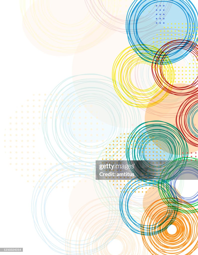 Bright colors border