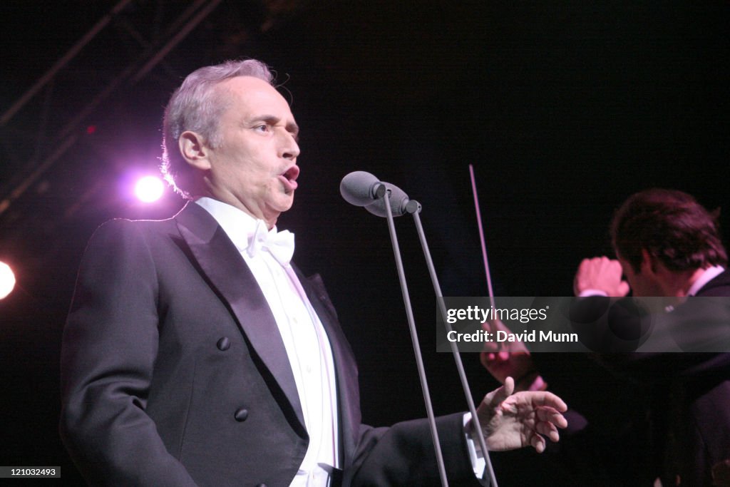 Jose Carreras Performs at The Summer Pops - July 24, 2005