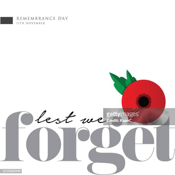 remembrance day vector card, banner anzac day. stock illustration - remembrance day banner stock illustrations