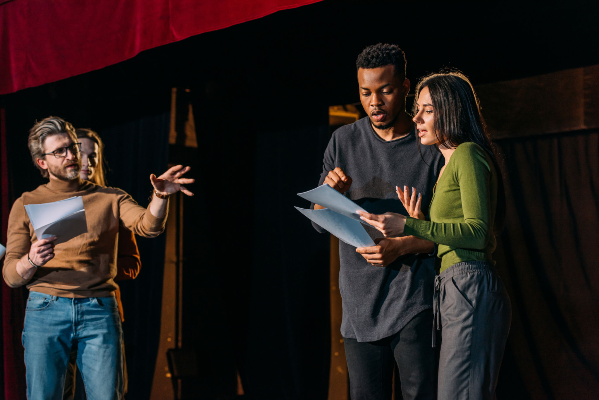 director rehearsal