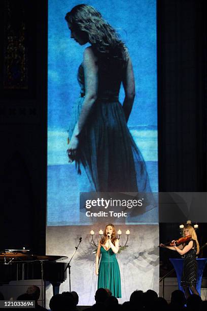 Hayley Westenra during Hayley Westenra Showcase Concert - August 8, 2005 at St. Matthew's Church in Auckland, New Zealand.