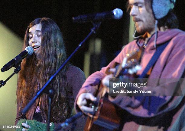 Damien Rice during The Nobel Peace Prize 2005 Concert - Rehearsals at Oslo Spektrum in Oslo, Norway.