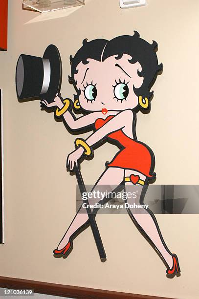 Atmosphere during First Betty Boop's Diner Opens in San Francisco in San Francisco, CA, United States.