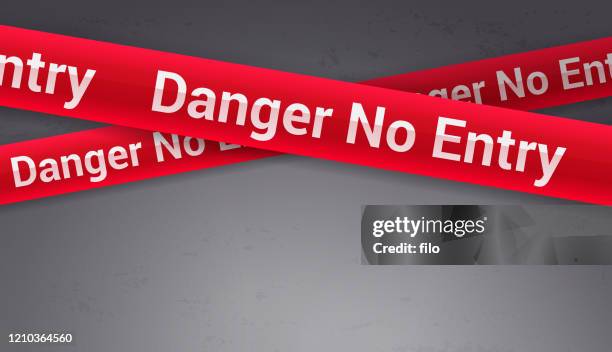 danger no entry background - accidental death stock illustrations