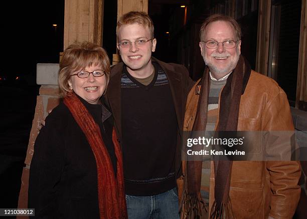 Randi Reitan, Jake Reitan and Phil Reitan during 2007 Sundance Film Festival - "For the Bible Tells Me So" Premiere at Holiday Village Cinema in Park...