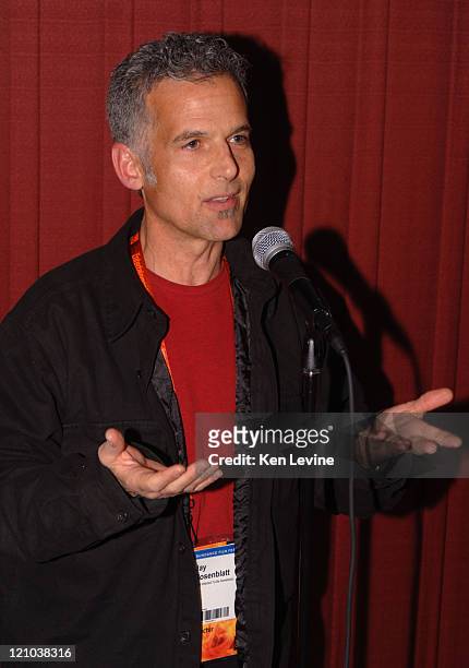 Jay Rosenblatt during 2007 Sundance Film Festival - "For the Bible Tells Me So" Premiere at Holiday Village Cinema in Park City, Utah, United States.