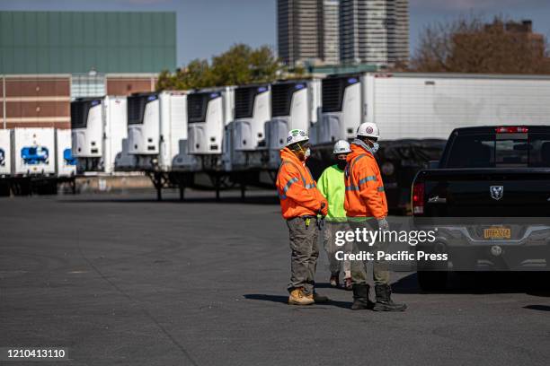 As morgues continue to overflow in New York City due to the coronavirus pandemic, the New York City chapter of the Laborer's Union International,...