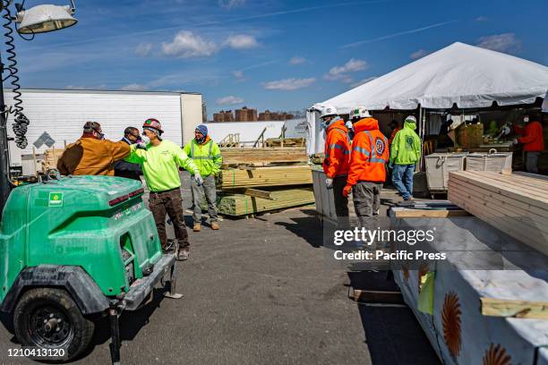 As morgues continue to overflow in New York City due to the coronavirus pandemic, the New York City chapter of the Laborer's Union International,...