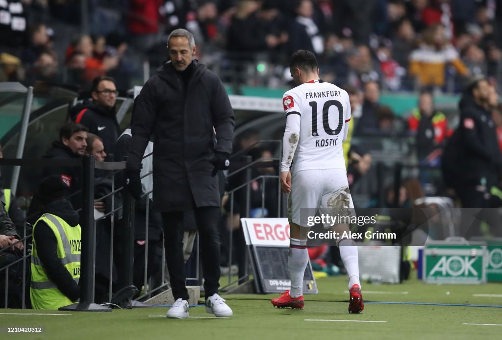Eintracht Frankfurt v Werder Bremen - DFB Cup