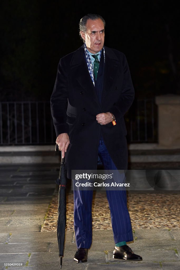 Spanish Royals Attend Placido Arango's Funeral
