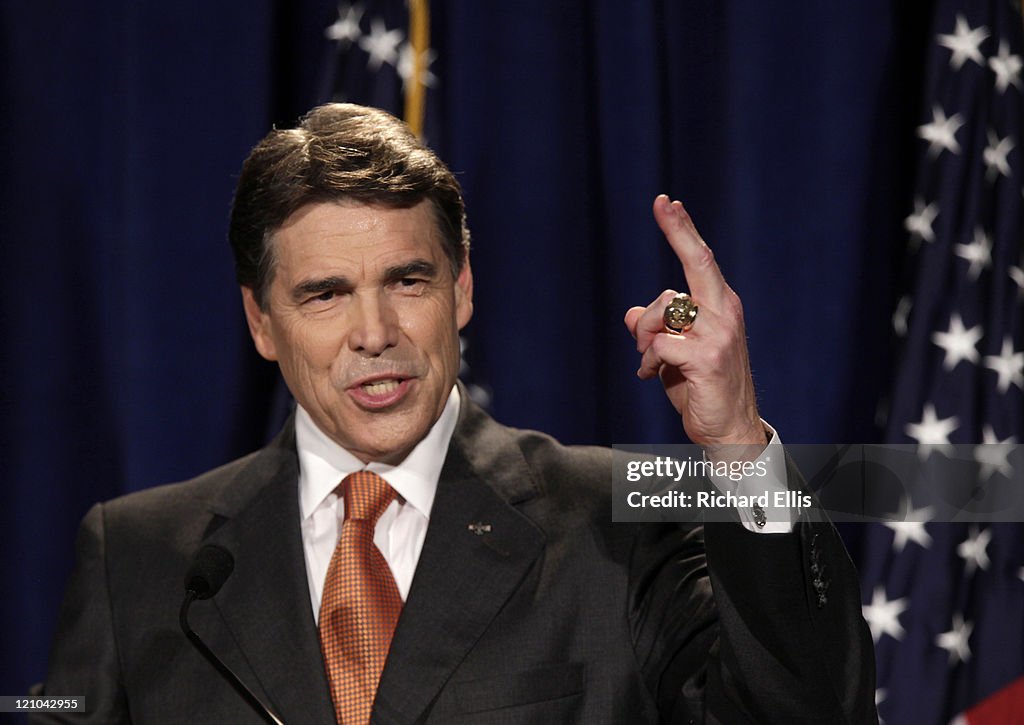 Texas Gov. Rick Perry Announces His Candidacy For The GOP Presidential Nomination