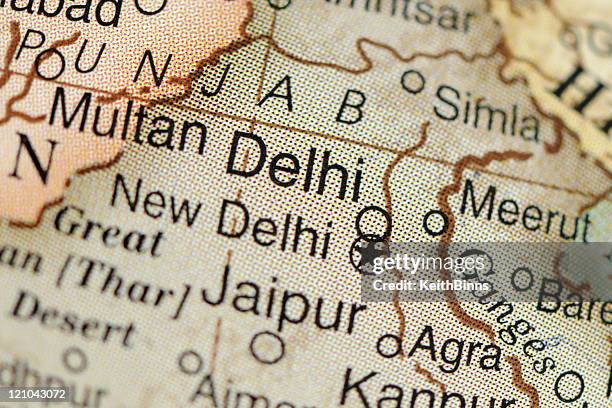 new delhi - delhi map stock pictures, royalty-free photos & images