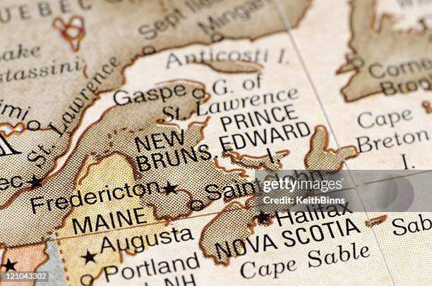 new brunswick and nova scotia - augusta maine stock pictures, royalty-free photos & images