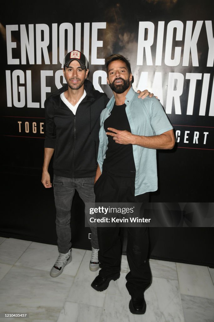 Enrique Iglesias x Ricky Martin Press Conference