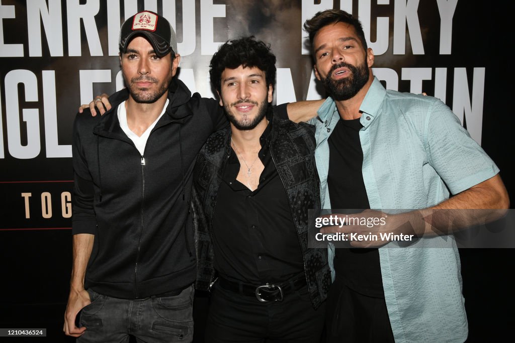 Enrique Iglesias x Ricky Martin Press Conference