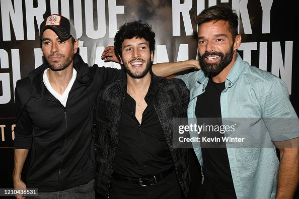 Enrique Iglesias x Ricky Martin Press Conference Enrique Iglesias x Ricky Martin Press Conference