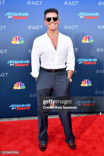 Simon Cowell attends the "America's Got Talent" Season 15 Kickoff at Pasadena Civic Auditorium on March 04, 2020 in Pasadena, California.