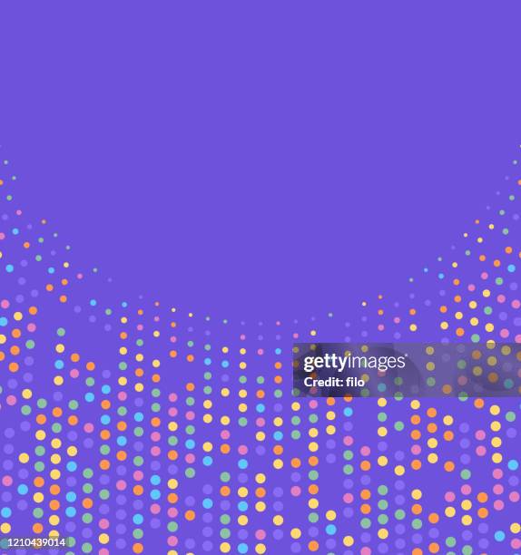 curve abstract dot background - concave stock illustrations