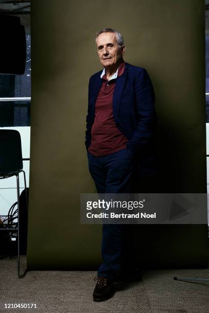Filmmaker Marco Bellocchio poses for a portrait on May 22, 2019 in Cannes, France.