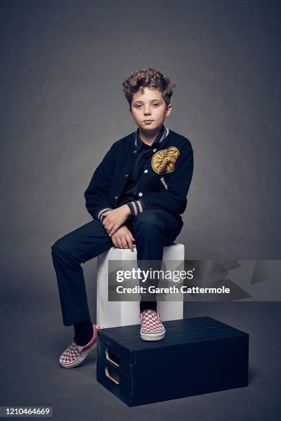 Actor Roman Griffin Davis poses for a portrait during the 2019 Toronto International Film Festival at Intercontinental Hotel on September 08, 2019 in...