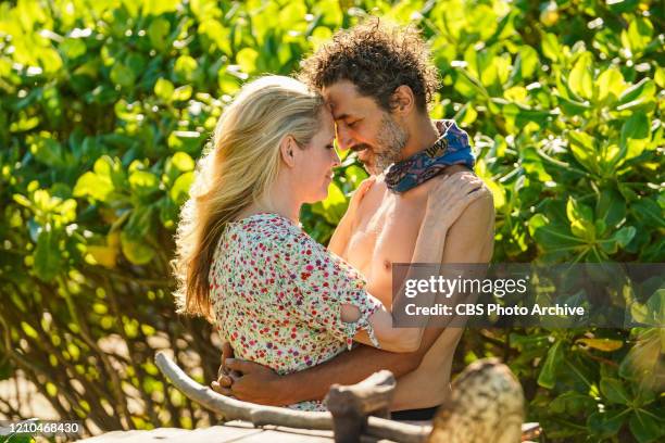 The Full Circle" - Ethan Zohn with his loved one on the Tenth episode of SURVIVOR: WINNERS AT WAR, airing Wednesday, April 15 on the CBS Television...