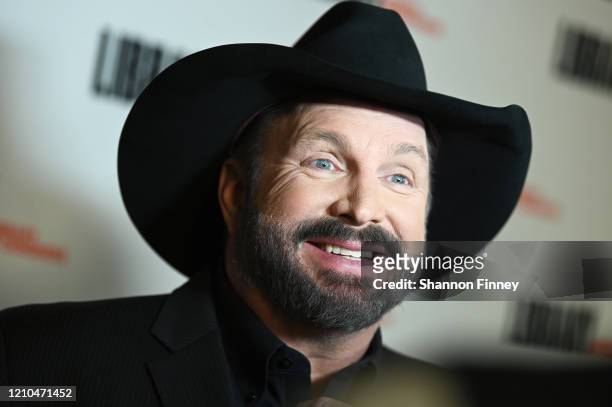 Musician Garth Brooks at The Library of Congress Gershwin Prize tribute concert at DAR Constitution Hall on March 04, 2020 in Washington, DC.