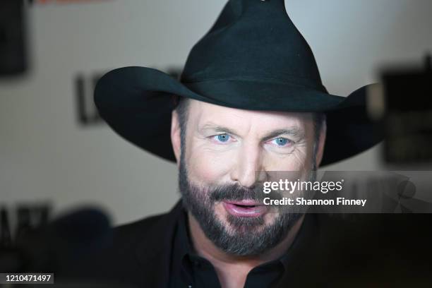 Musician Garth Brooks at The Library of Congress Gershwin Prize tribute concert at DAR Constitution Hall on March 04, 2020 in Washington, DC.