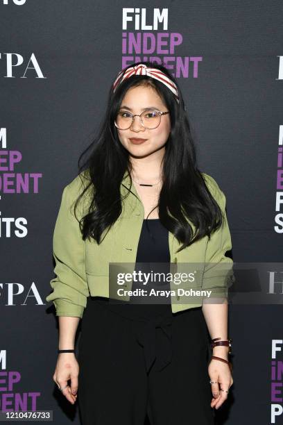 Kelly Marie Tran at the Film Independent screening series presents a live read of "Eternal Sunshine Of The Spotless Mind" at DGA Theater on March 04,...