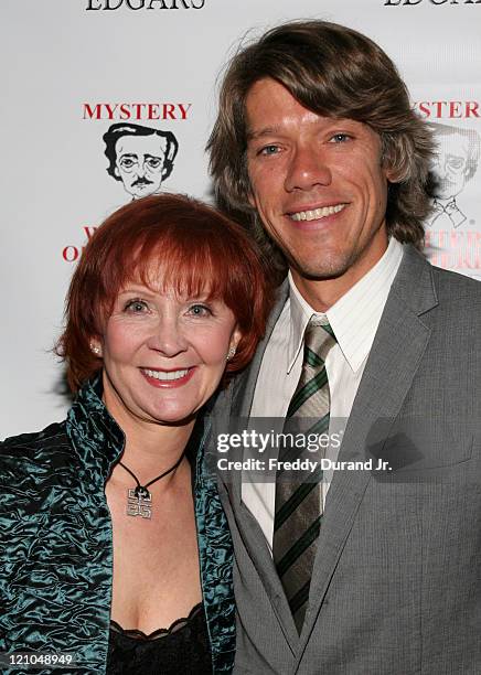 Janet Evanovich with writer/ director Stephen Gaghan