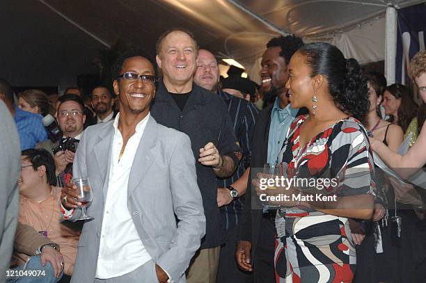 Series The Wire cast members including Andre Royo and Sonja Sohn