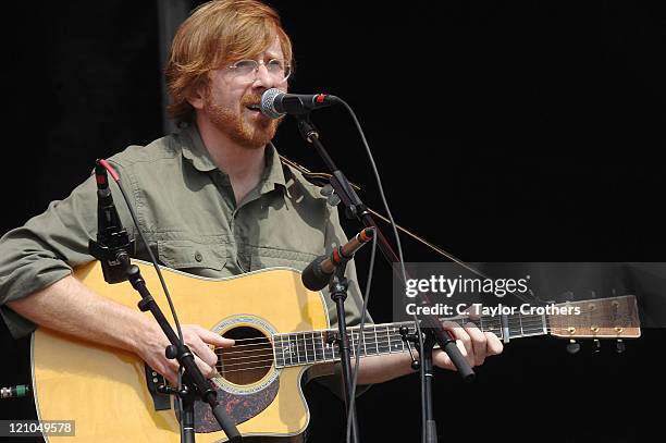 Trey Anastasio performs at The Odeum during Rothbury 2008 on July 6, 2008 in Rothbury, Michigan.