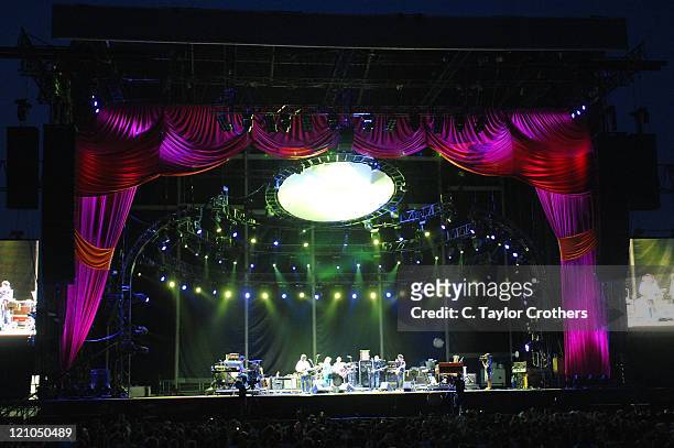 Phil Lesh and Friends perform at The Odeum during Rothbury 2008 on July 6, 2008 in Rothbury, Michigan.