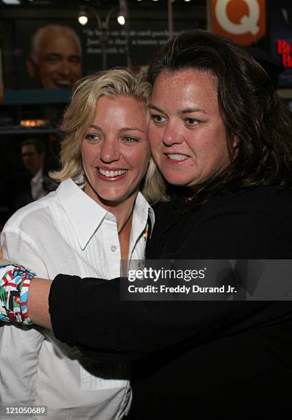 Rosie and Kelly O'Donnell during Broadway opening night of "Lestat"- arrivals at The Palace Theater in New York, NY, United States.