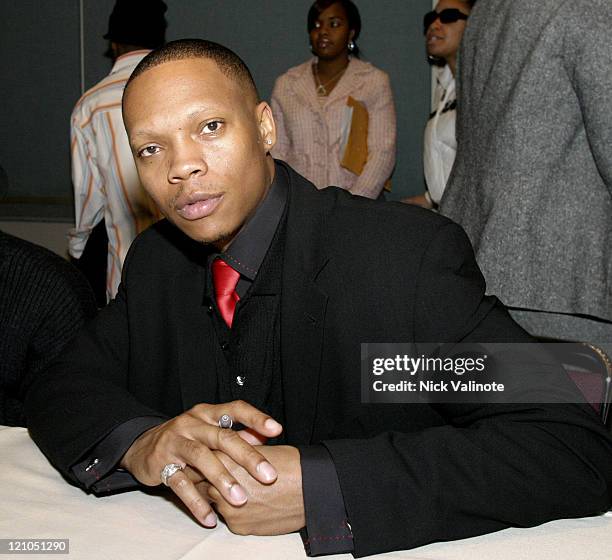 Ronnie Devoe of New Edition during New Edition Brother to Brother HIV/AIDS Awareness Forum at Atlantic City Convention Center in Atlantic City, NJ,...